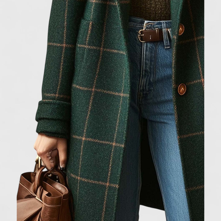 Frederika – Classic Check Coat