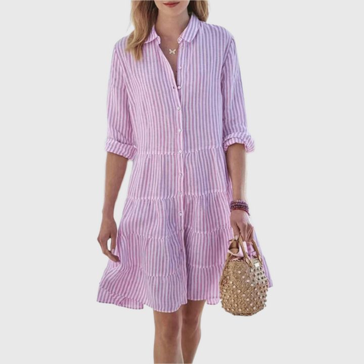Jane - Breezy Striped Dress